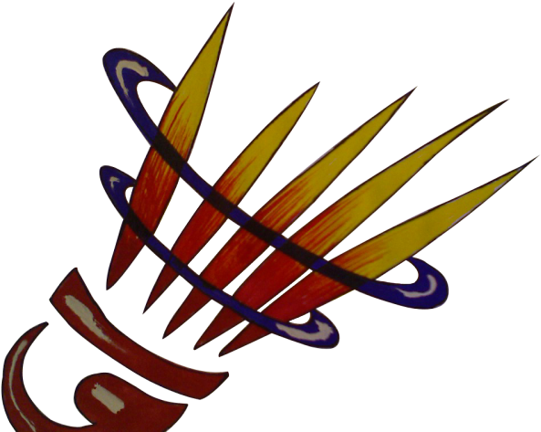 Badminton Clipart Badminton Champion - Badminton Logo Design Png (640x480), Png Download