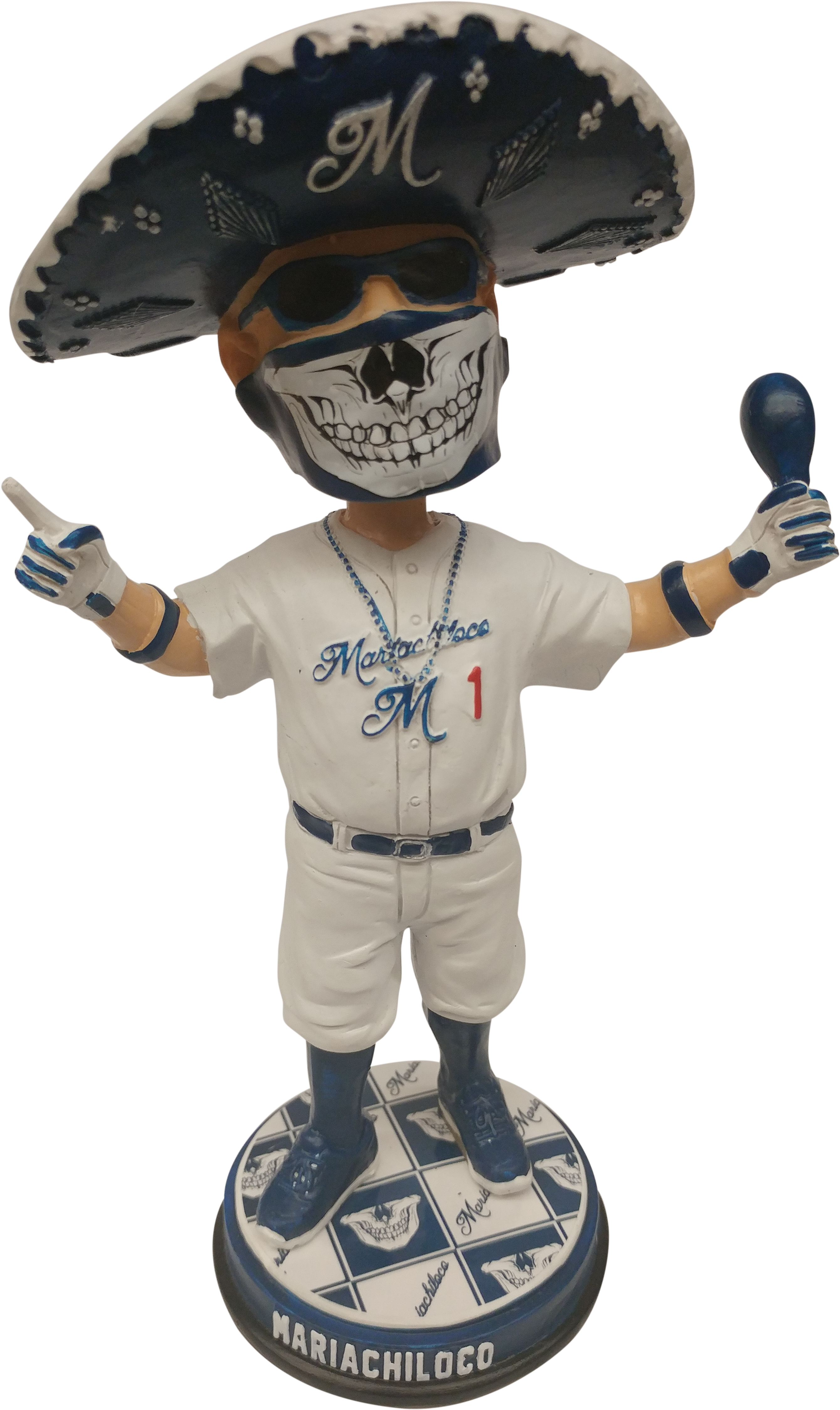 Mariachiloco Super Fan Richie Dodgers Exclusive Bobblehead - Figurine (2988x5312), Png Download