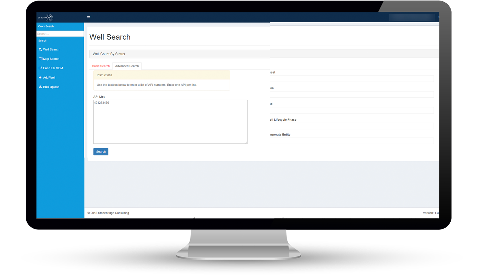 Option To Search By List Of Unique Identifiers - Computer Monitor (1680x995), Png Download