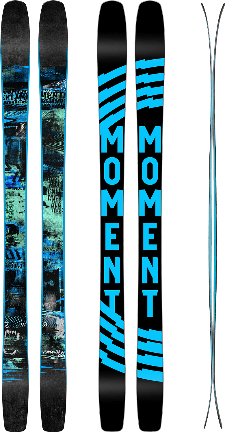 Moment Commander 98 Skis (850x1502), Png Download