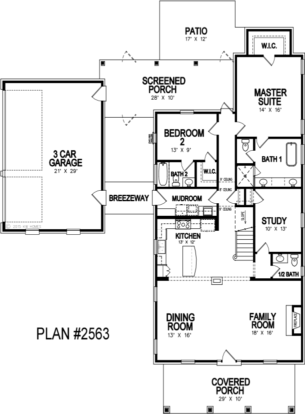 8365 Foxtail Loop Pensacola Fl 32526 First Floor Plan - Diagram (688x976), Png Download