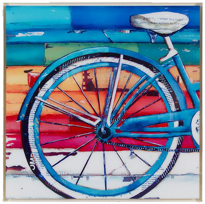 Cuadro Acrílico Bicicleta - Danny Phillips Art (600x600), Png Download