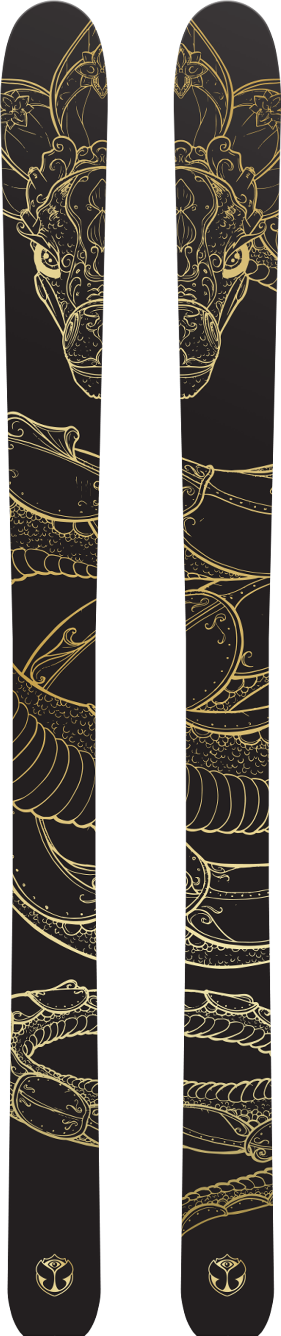 Limited Edition Tomorrowland Ski Set - Ski (850x2903), Png Download