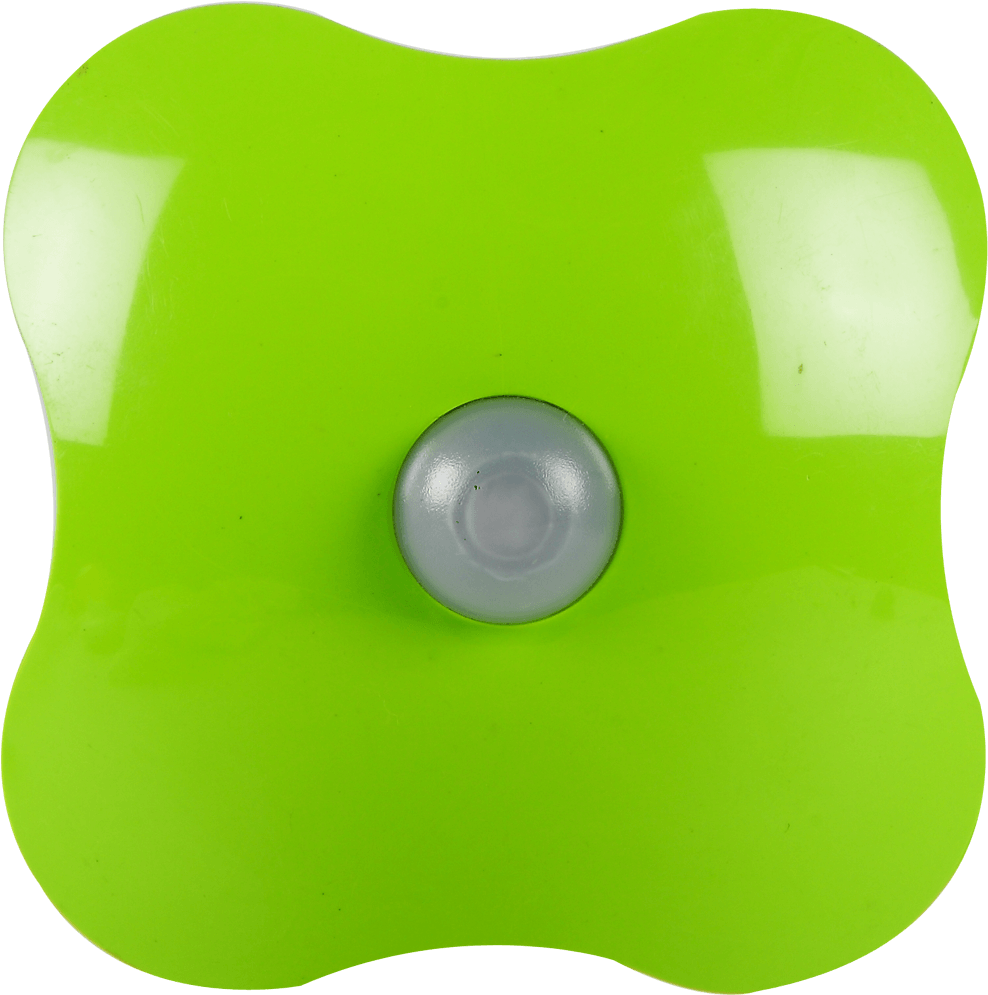 Sensolite Led Plug-in Square Green 1 W - Mobile Phone (1200x1140), Png Download