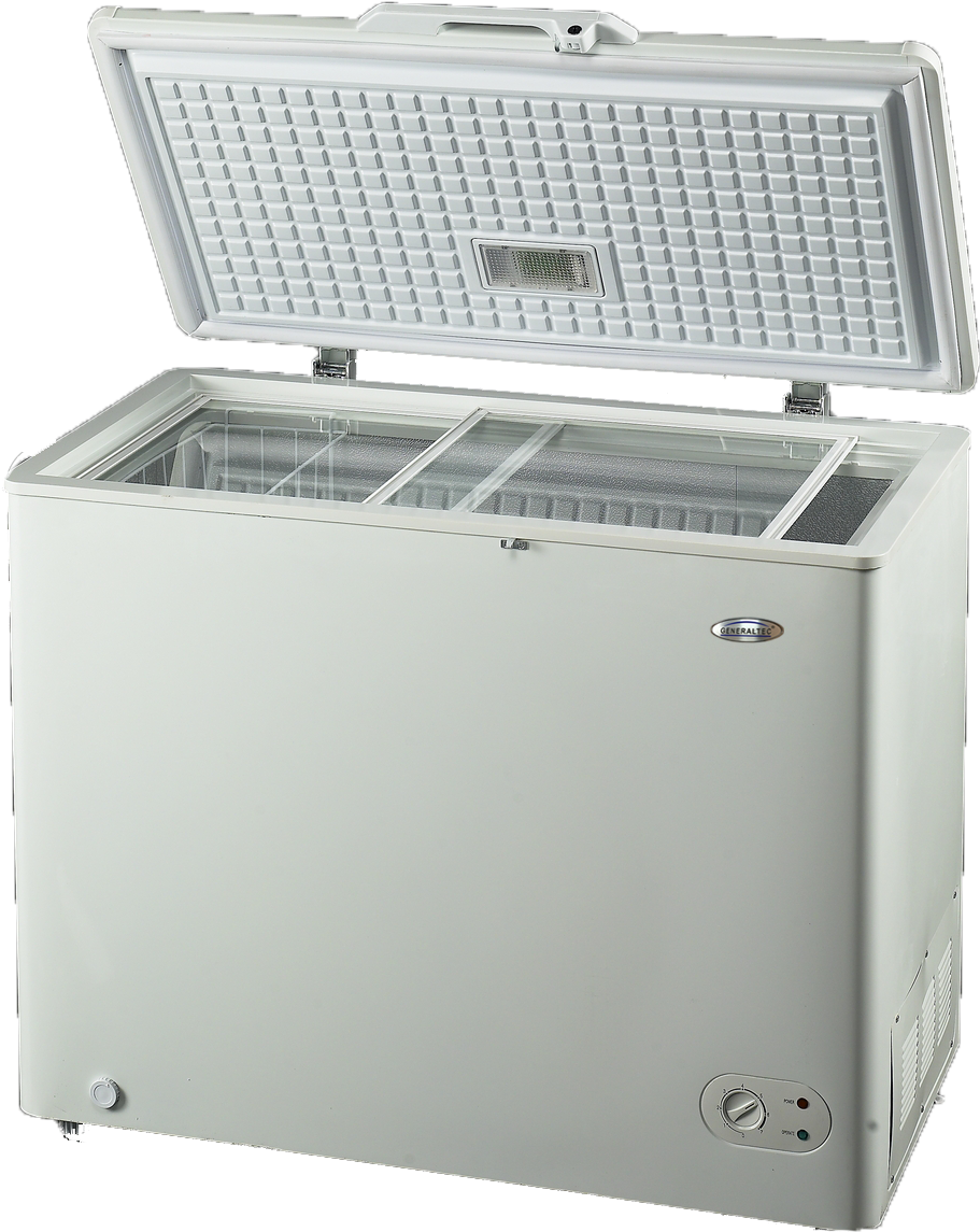Generaltec 320 Liter Chest Freezer- Gf320l - Refrigerator (953x1195), Png Download