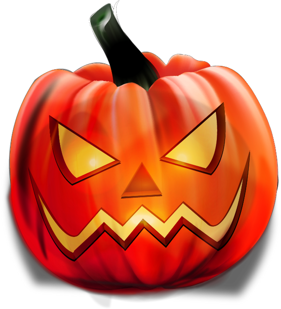 #pumpkin #halloween #pumpkins - Horror Halloween Pumpkins (1024x1115), Png Download