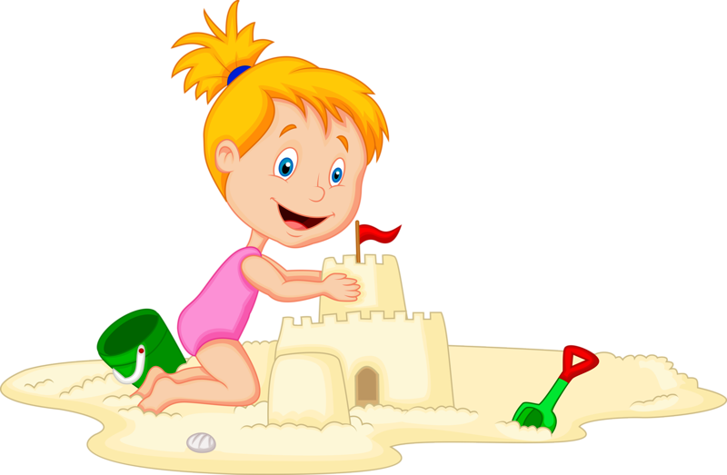 800 X 523 2 - Kids Playing In Sand Clipart (800x523), Png Download