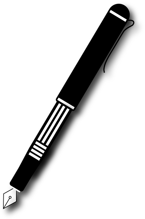 Writing Implement (483x720), Png Download