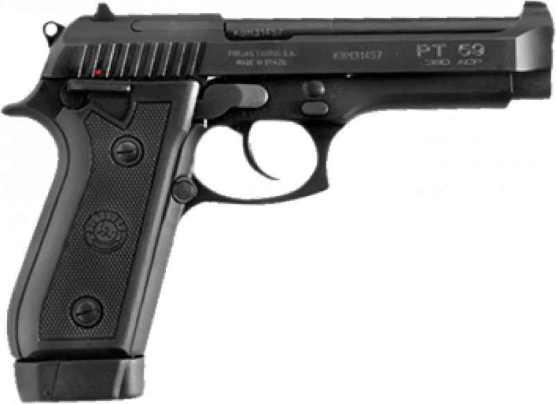 Pistola Taurus Pt 59 S Oxidada Pistolas Png - M9 Beretta (800x800), Png Download