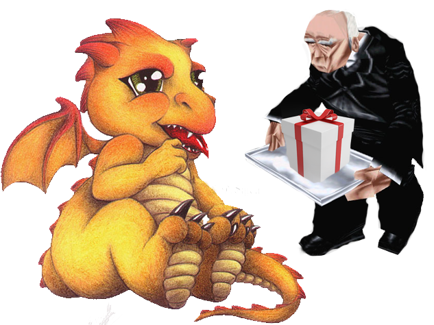 Cute Lil Dragons Birthday Is Almost Here What Are You - Baby Dragon (640x480), Png Download