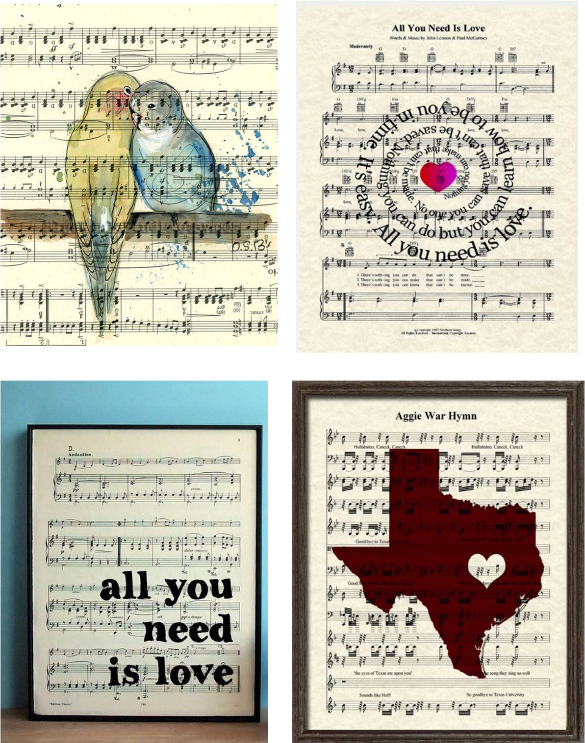 Events › Teen Rock It Events - Watercolour Paintings On Sheet Music (1193x1515), Png Download