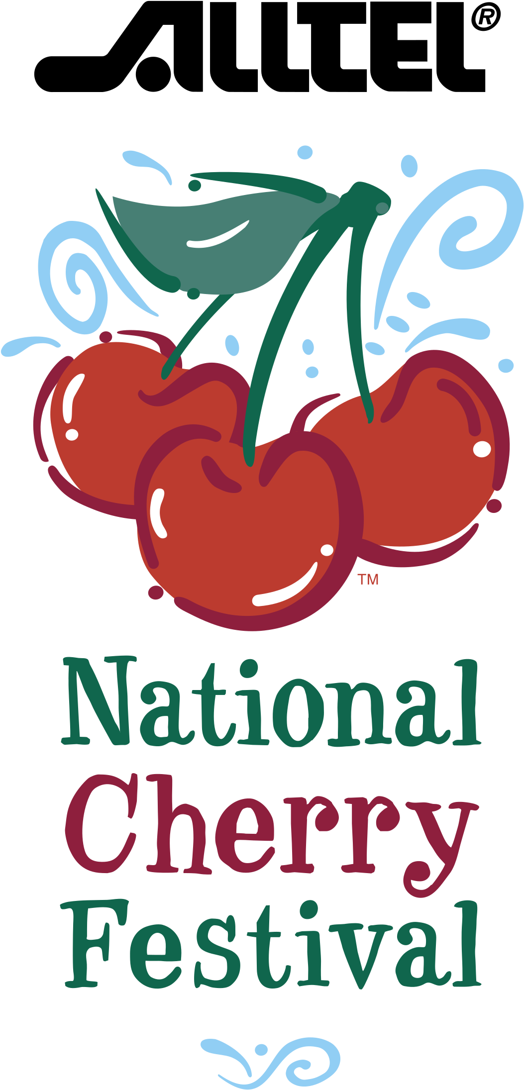 National Cherry Festival Logo Png Transparent - National Cherry Festival (2400x2400), Png Download