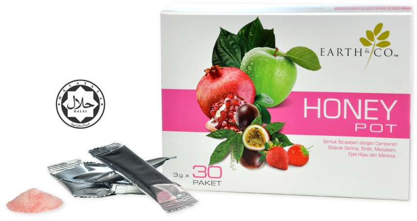 Honeypot - Strawberry (852x453), Png Download