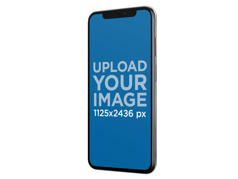Iphone X Mockup Template Iphone Full Size Png Download Seekpng
