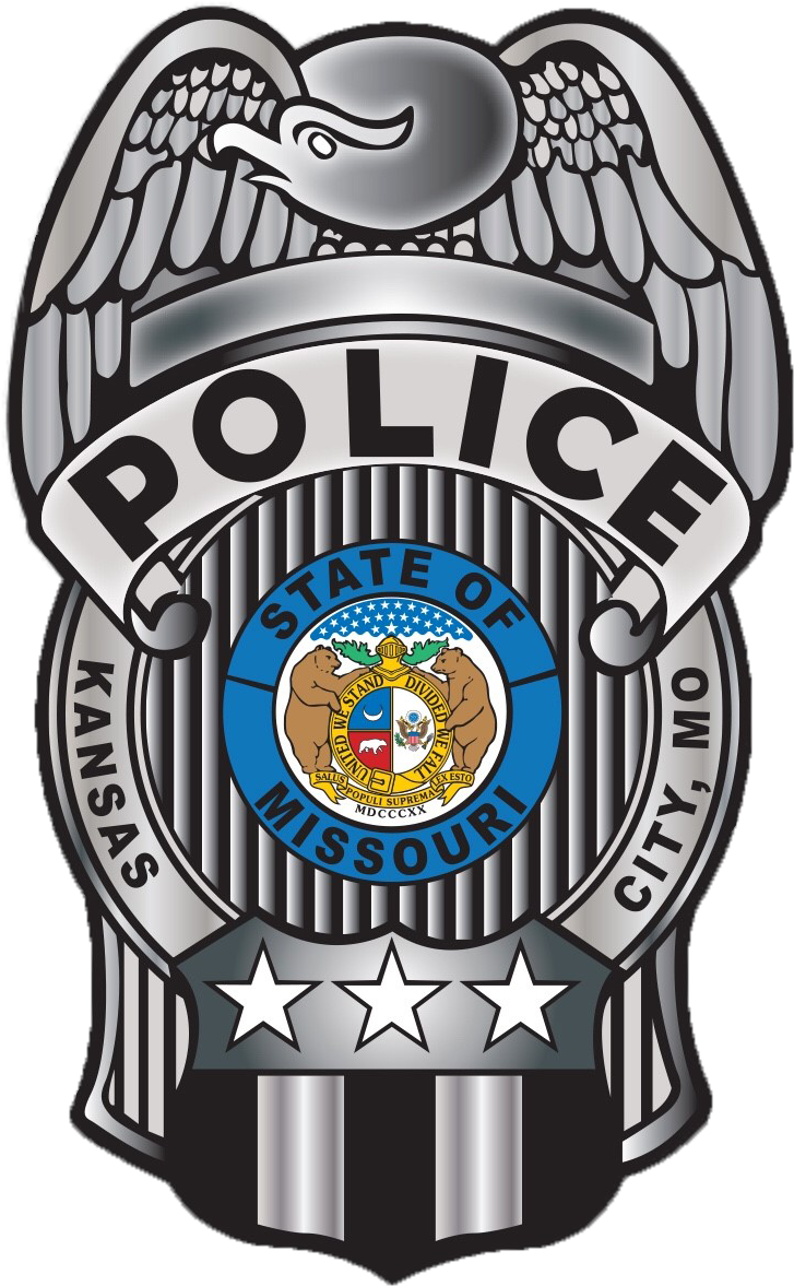 Kansas City, Missouri - Kansas City Mo Police Badge (1030x1288), Png Download