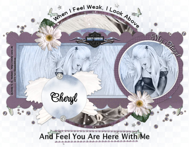 Photo Myangelz Cheryl 1 - Imagenes De Angeles Goticos (721x559), Png Download