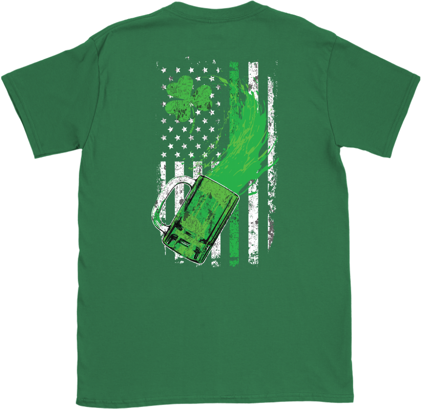 Shamrock Green Splatter Flag - Crocodile (1024x1024), Png Download
