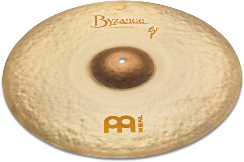 Byzance Vintage Sand Thin Crash 18" - Meinl Byzance Vintage Sand Thin Crash 18 (1180x885), Png Download