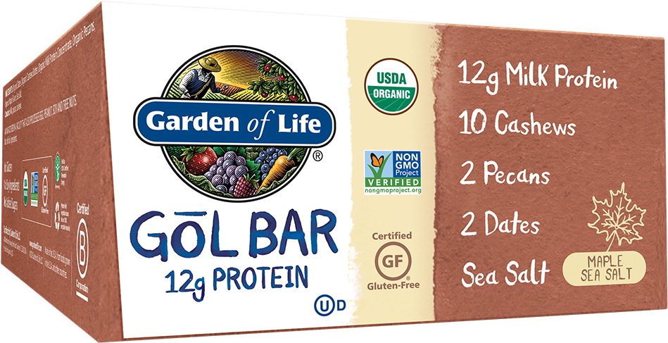 Garden Of Life Gol Bar - Garden Of Life (1000x1000), Png Download