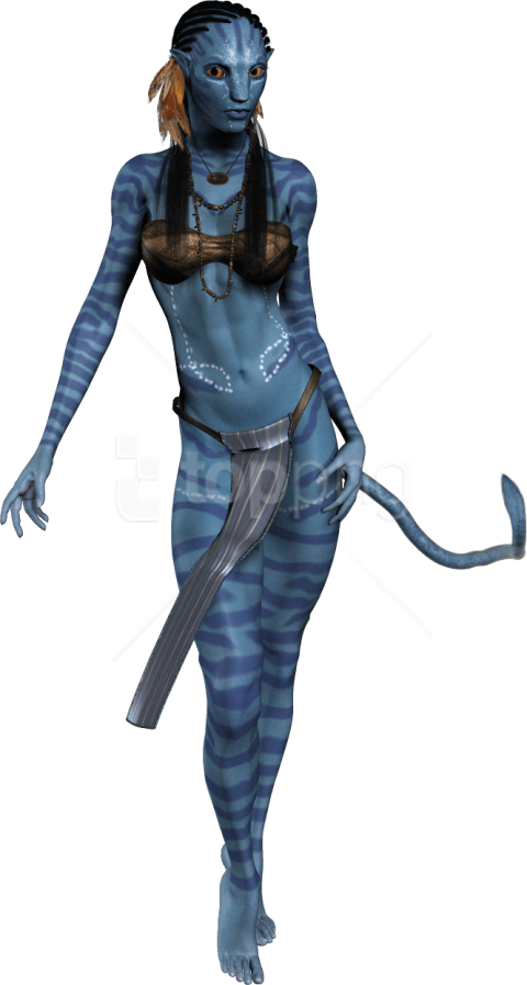 Free Png Images - Avatar Neytiri Drawings (480x897), Png Download