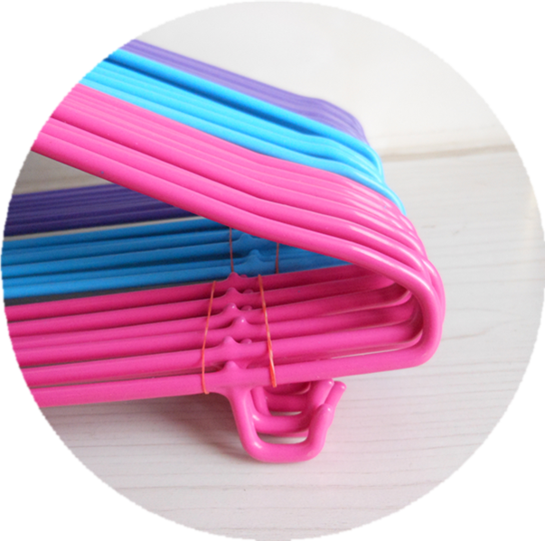 Dip Hanger Lengthen Bold Clothes Shelf Wet And Dry - Wire (603x599), Png Download