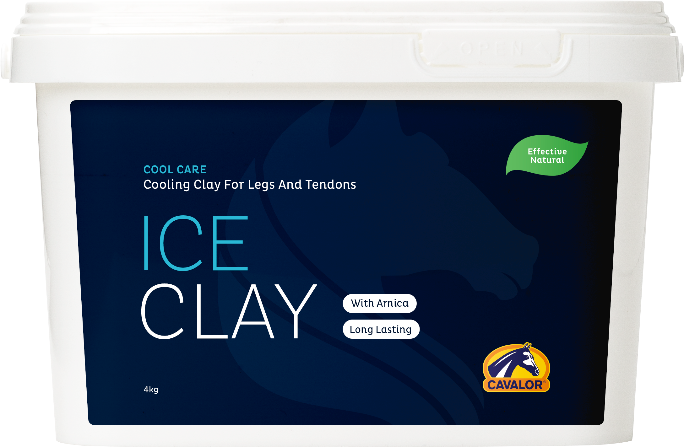 Ice Clay By Cavalor 4 Kg Ice Clay 4bf0f8636390c - Display Device (2900x2000), Png Download