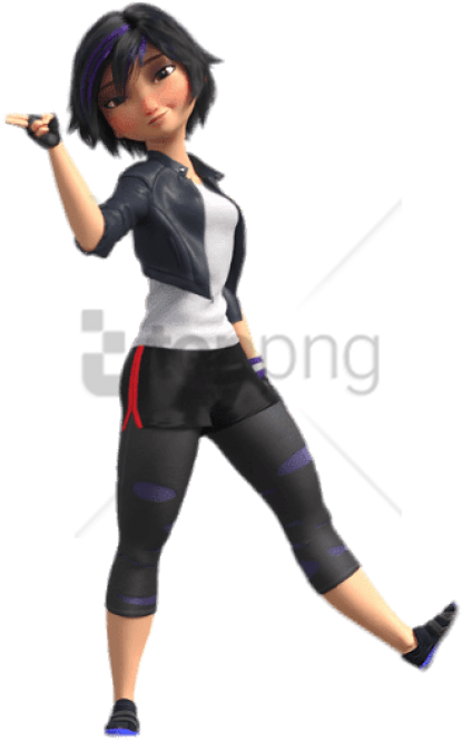 Free Png Download Big Hero 6 Go Go Tomago Clipart Png - Big Hero 6 Gogo Tomago (480x714), Png Download