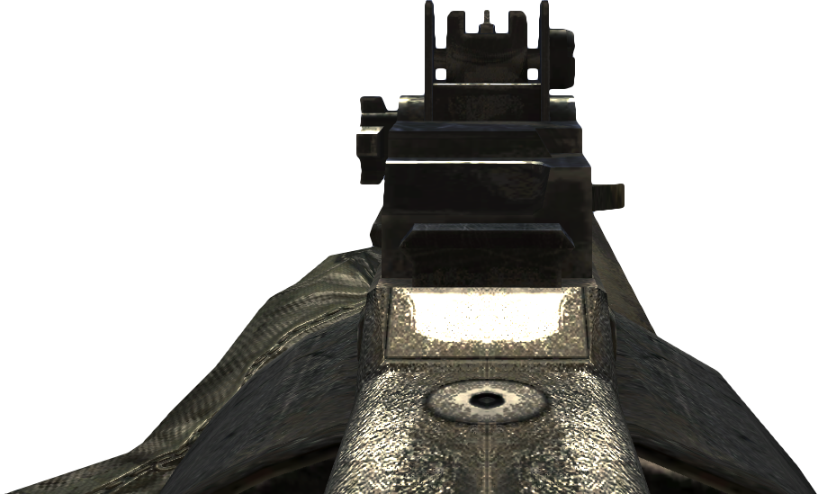 Striker 3rd Person Mw2 - Firearm (909x549), Png Download