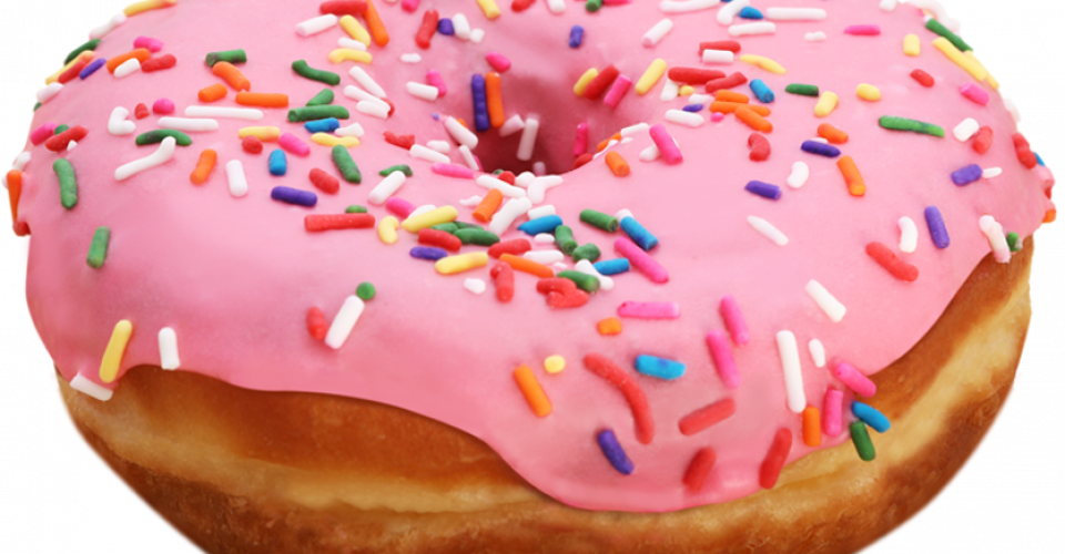 Doughnut Png (960x500), Png Download