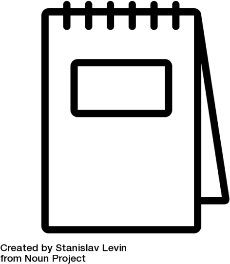 Notepad - Spiral Notebook Icon (580x580), Png Download