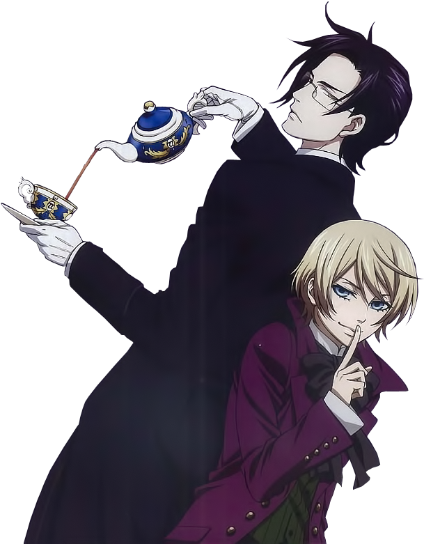 Alois Trancy And Claude Faustus Google Search Black - Kuroshitsuji Alois And Claude (618x783), Png Download