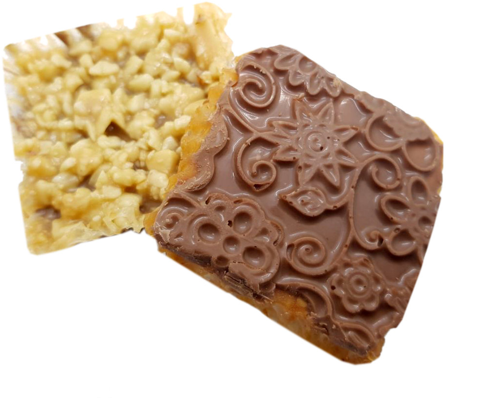 A Flaky Crispy Cookie Made Of A Decadent Melanges Of - Chocolate (1094x874), Png Download