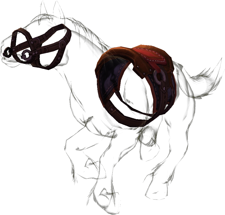 Invisible Horse Mount 1 - Sketch (1920x1080), Png Download