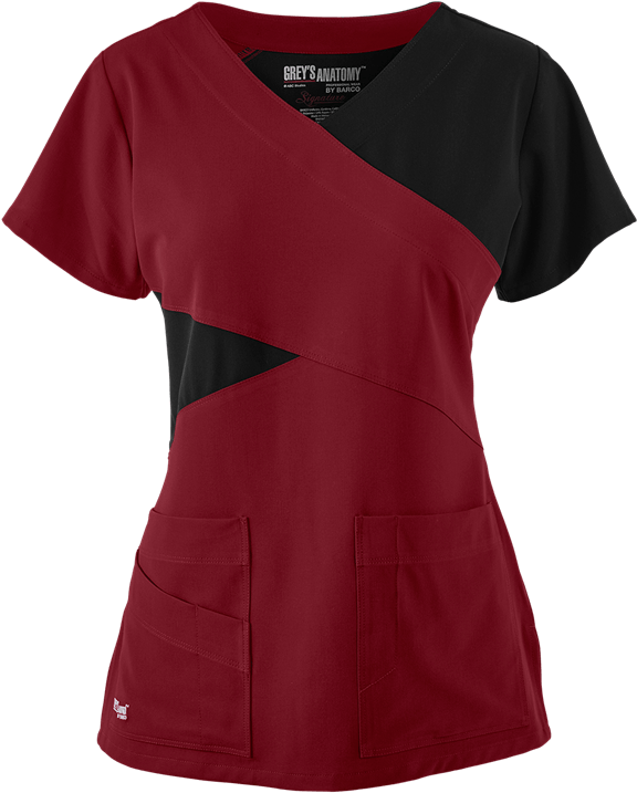 Ga2140 Cute Scrubs Uniform, Scrubs Outfit, Spa Uniform, - Active Shirt (600x720), Png Download