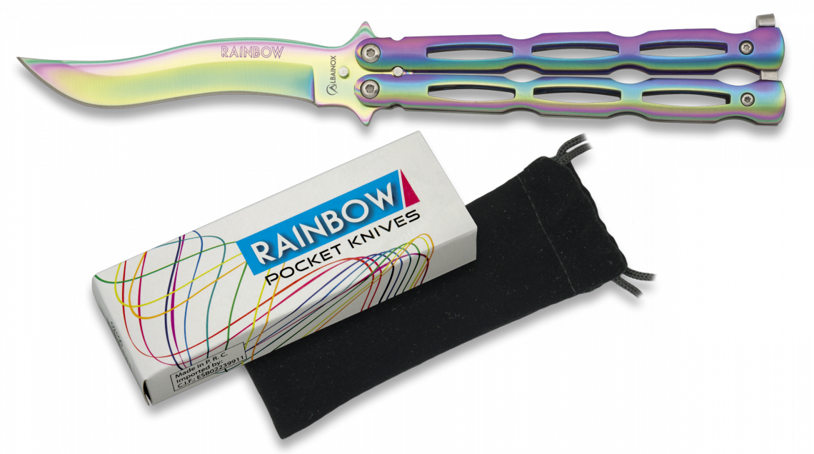 Butterfly Knives - Pocketknife (1140x636), Png Download