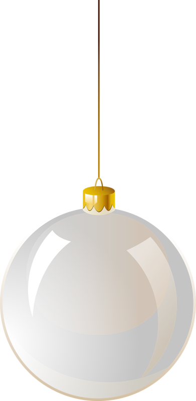 Ball Light Material Fixture Yellow Christmas Clipart - Lampshade (391x800), Png Download