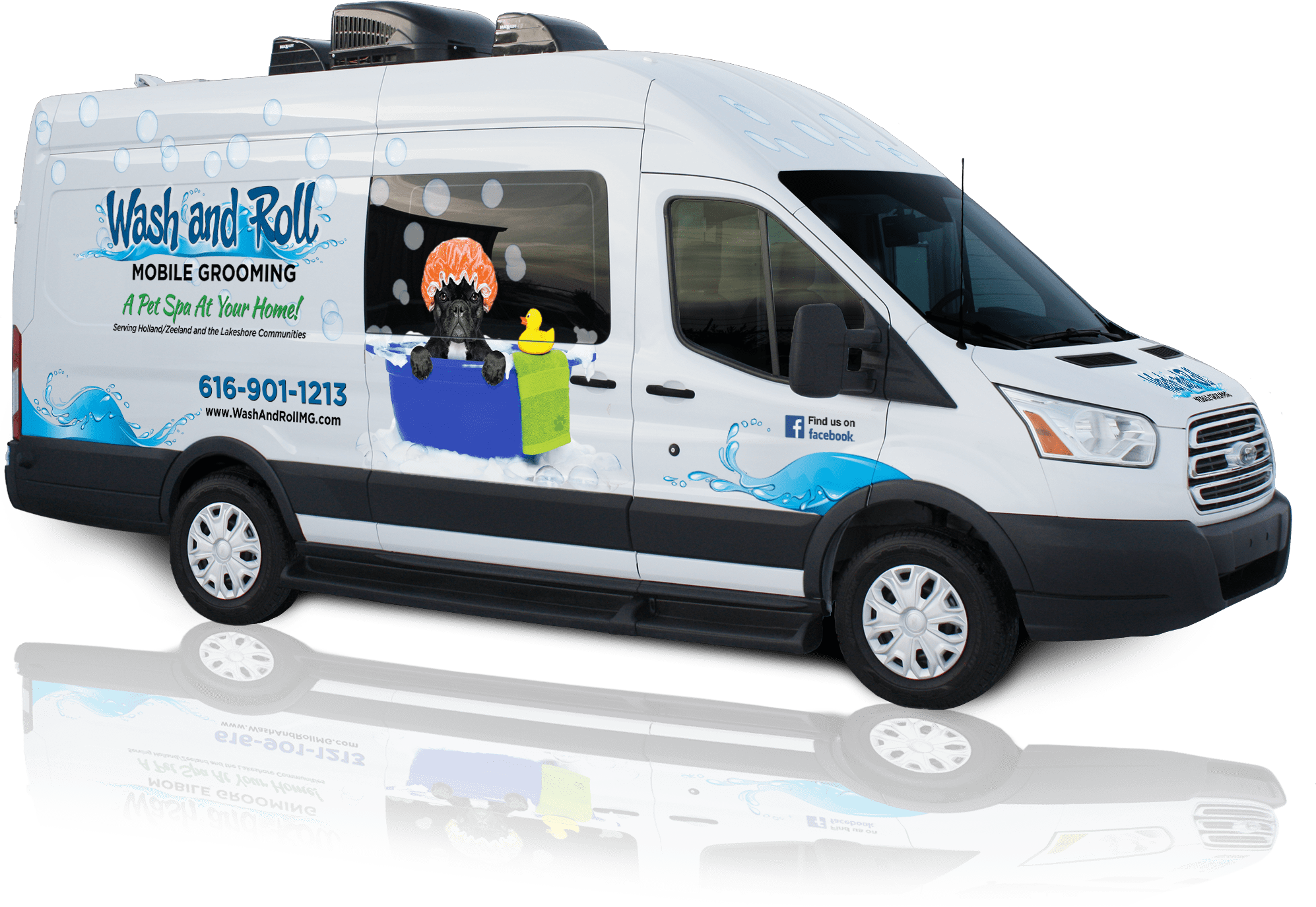 1994 X 1375 1 - Mobile Pet Grooming Bath Bubbles (1994x1375), Png Download