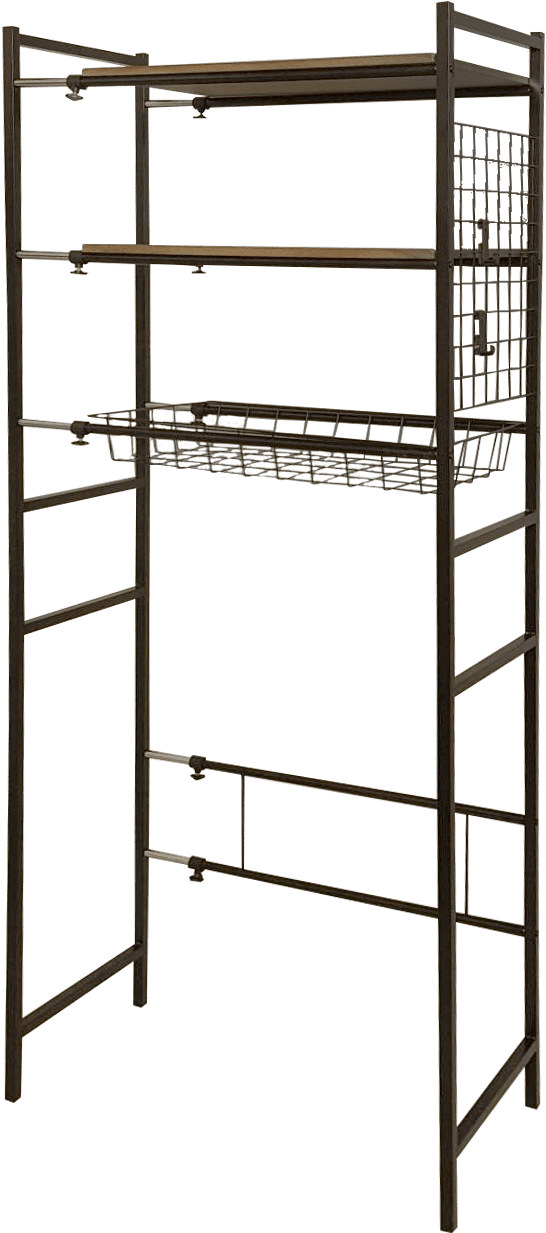 Taiwan 3 Shelves Space-saving Laundry Storage Rack - Laundry (771x1370), Png Download