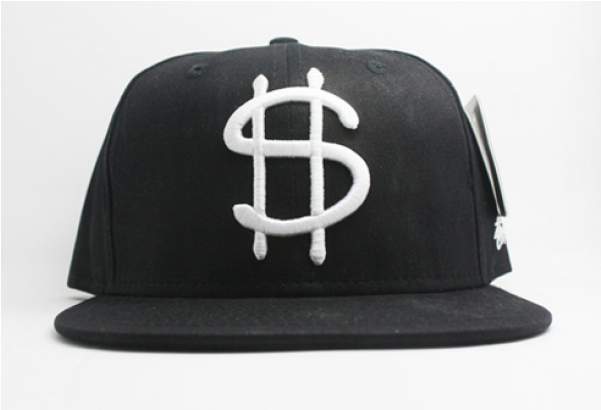 Stussy Money Ballcap Snapback Black 1 - Baseball Cap (600x600), Png Download