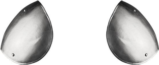 Small Steel Elias Spaulders - Earrings (555x555), Png Download