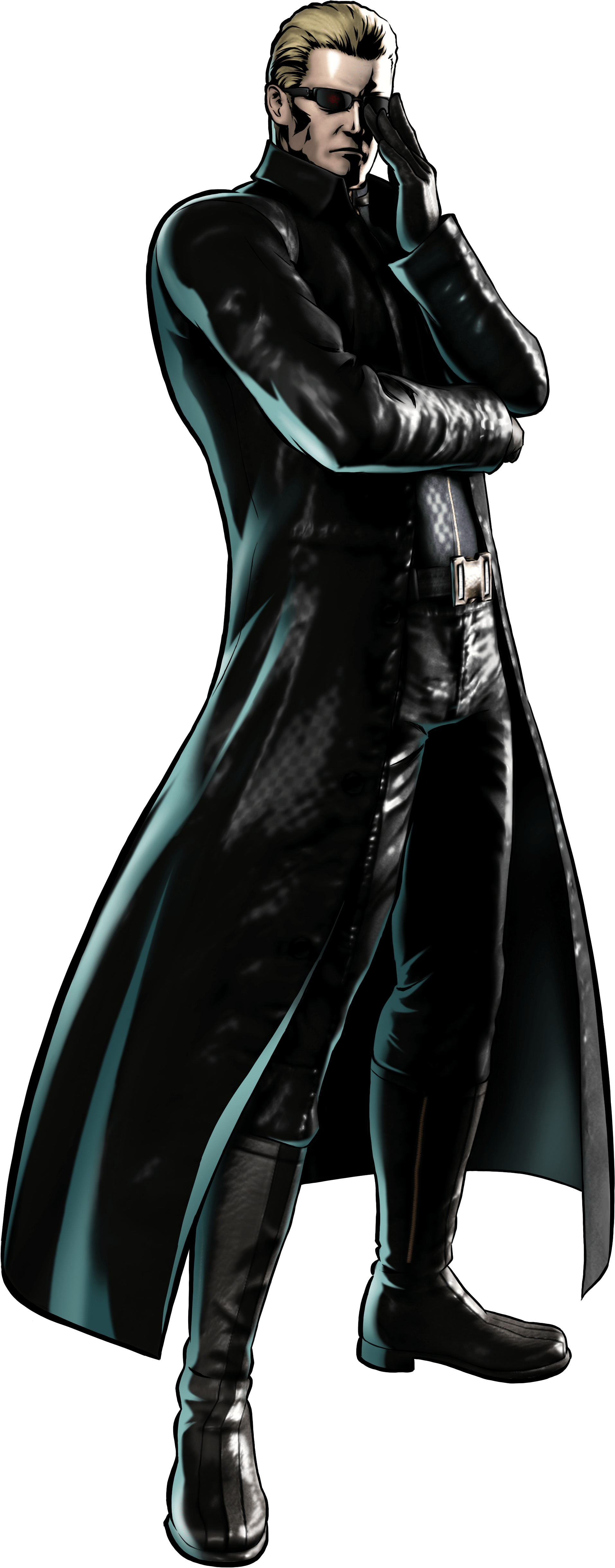 Resident Evil Chris Redfield - Ultimate Marvel Vs Capcom 3 Wesker (4134x5512), Png Download
