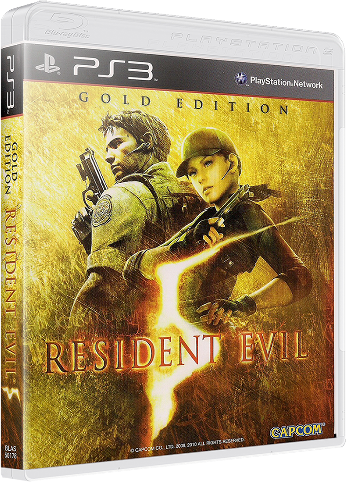 Resident Evil 5 Gold Edition Pc Cover (1000x1000), Png Download