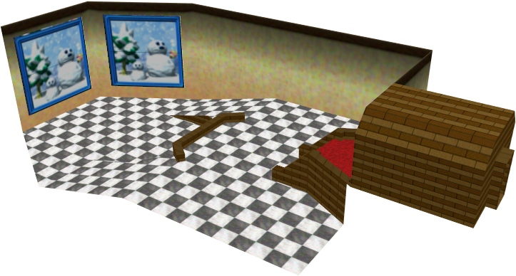 8 Red Coins Mario 64 Snow Level - Tile (750x650), Png Download