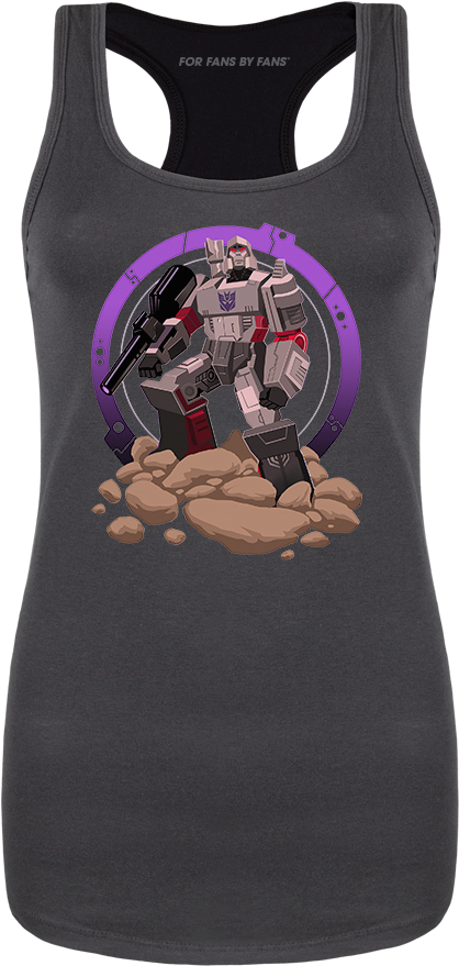 Megatron Target Women's Tank Top - Active Tank (1000x1000), Png Download