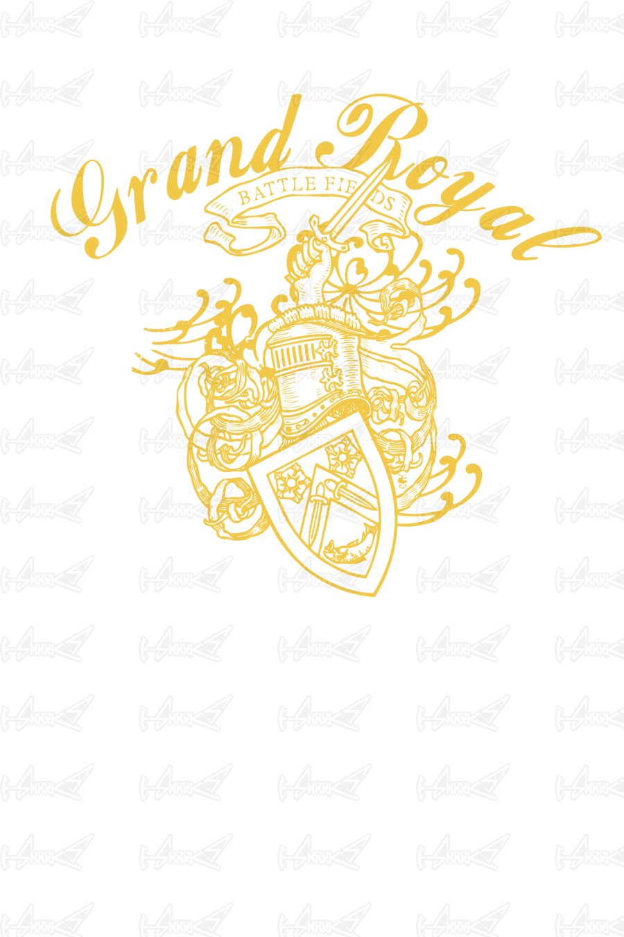 Grand Royal - Calligraphy (900x1350), Png Download