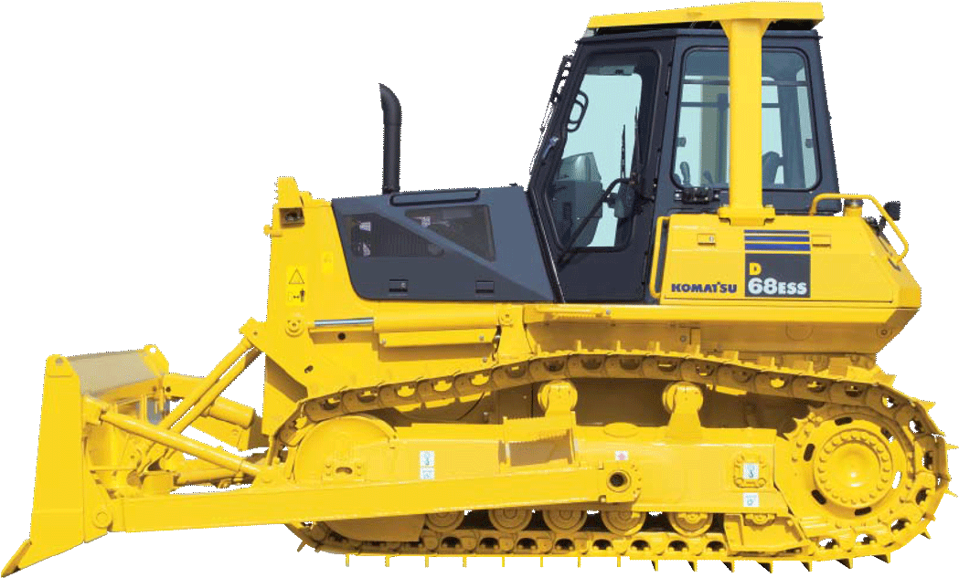 Komatsu D68 Dozer (1200x1200), Png Download
