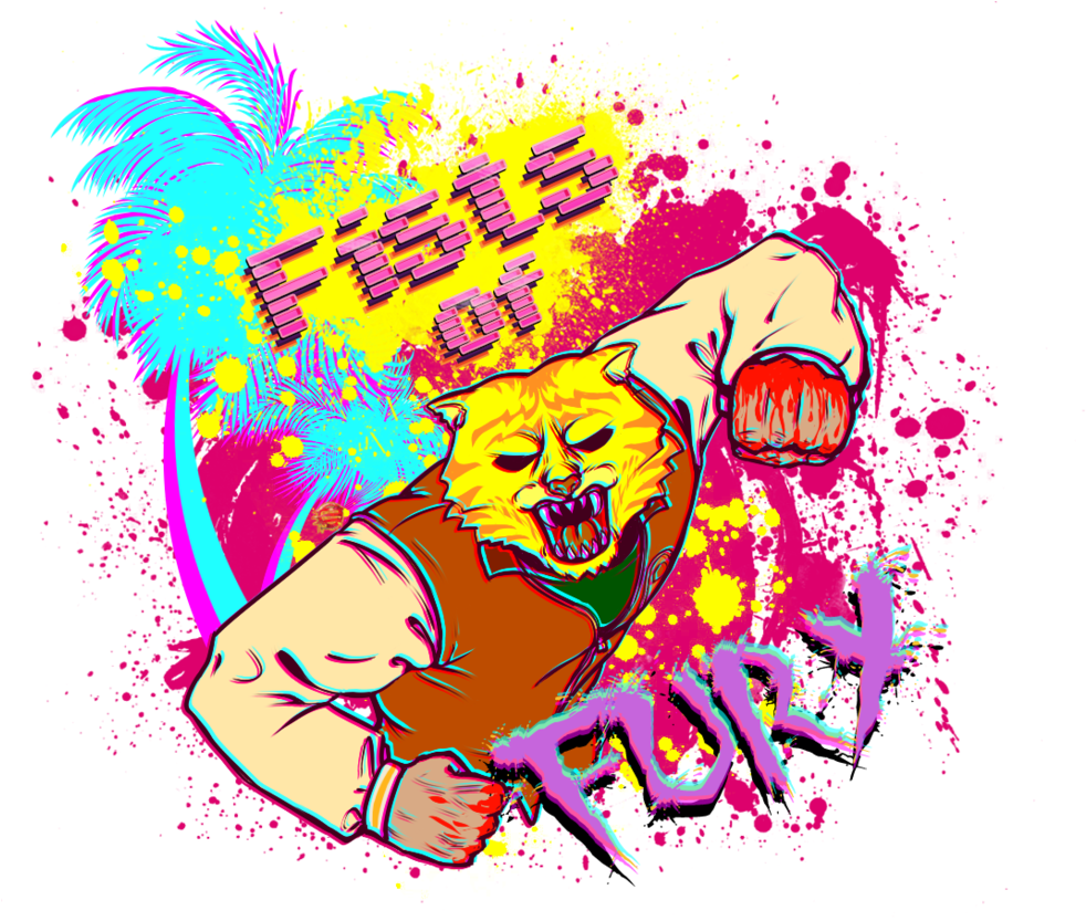 Fists Of Fury By Cat-rage - Fists Of Fury Hotline (1024x910), Png Download