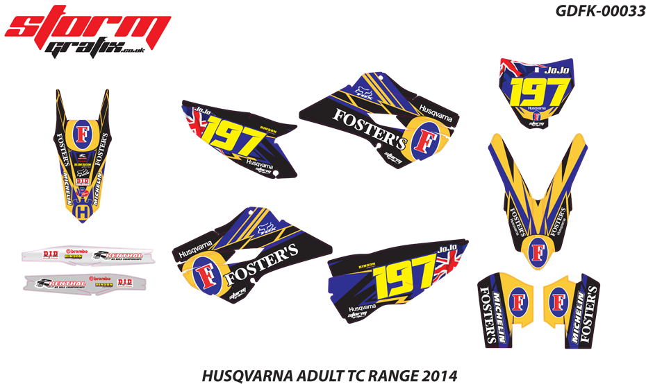 Gdfk-00033 Husqvarna 2014 Adult Range Fosters Kit - Emblem (950x561), Png Download