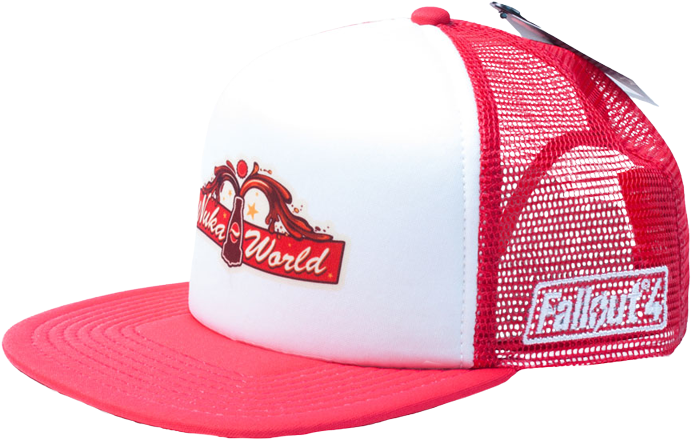 Trucker Cap Fallout (800x800), Png Download