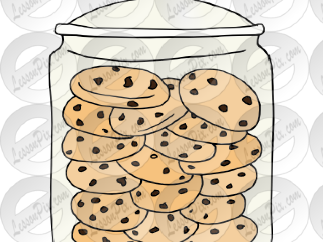 Jar Of Cookies Clipart (640x480), Png Download